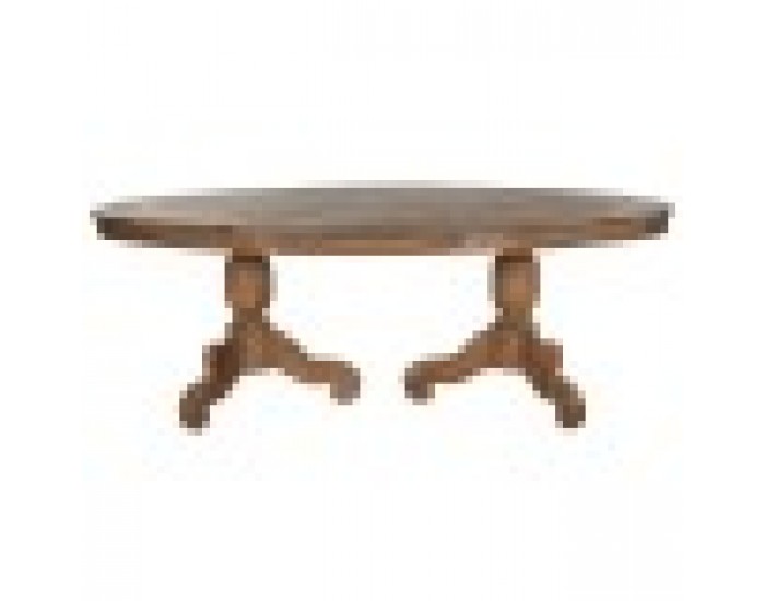 Трапезна маса Home ESPRIT Естествен тиково дърво 220 X 110 X 78 cm