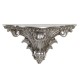 Рафтове DKD Home Decor Сребрист 37,5 x 17 x 21 cm Смола Рафтове DKD Home Decor Сребрист 37,5 x 17 x 21 cm Смола