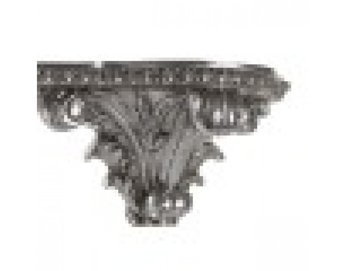 Рафтове DKD Home Decor Сребрист 37,5 x 17 x 21 cm Смола Рафтове DKD Home Decor Сребрист 37,5 x 17 x 21 cm Смола