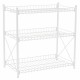 Лавица Confortime Метал Бял 52 x 34 x 55 cm (2 броя)