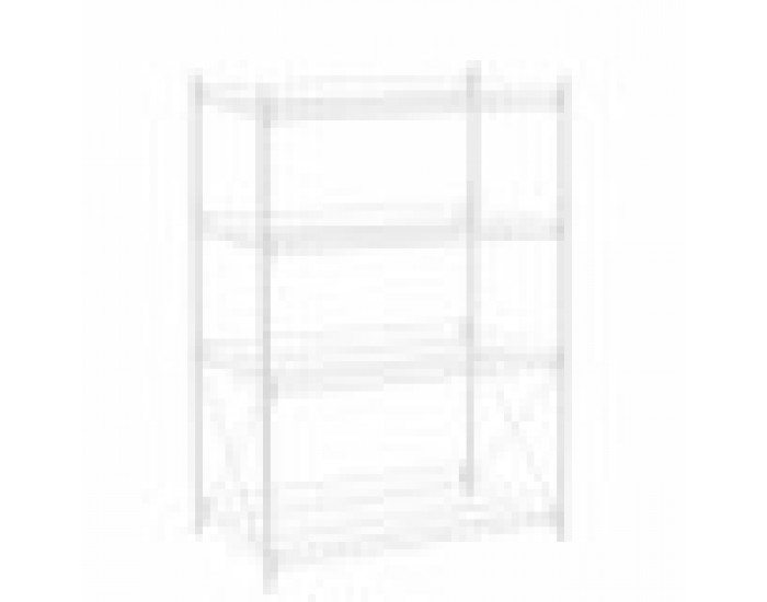 Лавица Confortime Метал Бял 52 x 34 x 86 cm (2 броя)