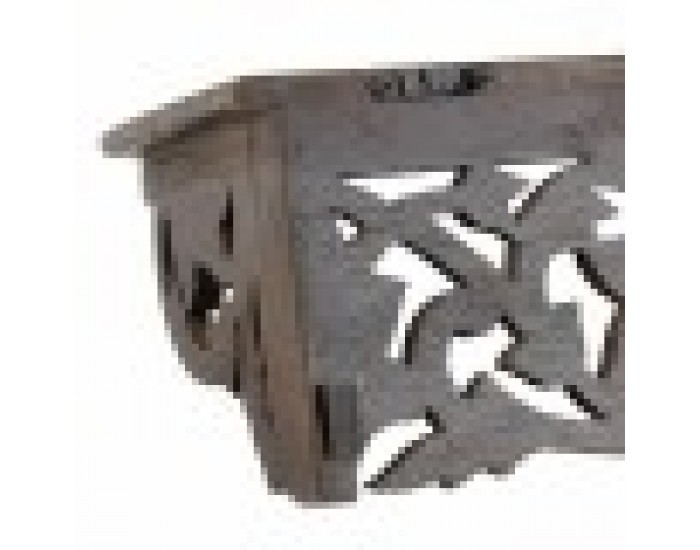 Рафтове Alexandra House Living Сив Дърво манго 15 x 13 x 60 cm Рафтове Alexandra House Living Сив Дърво манго 15 x 13 x 60 cm