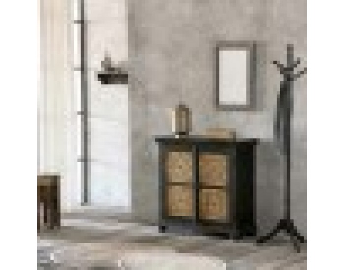 Рафтове Alexandra House Living Сив Дърво манго 15 x 13 x 60 cm Рафтове Alexandra House Living Сив Дърво манго 15 x 13 x 60 cm