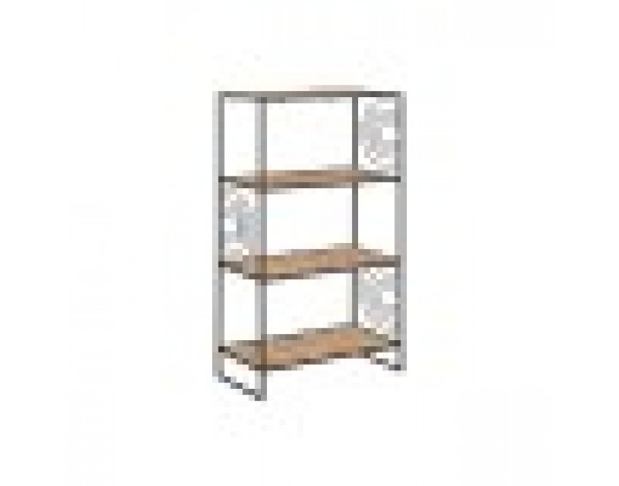 Лавица Home ESPRIT Черен Метал влакно 50 x 25 x 88 cm