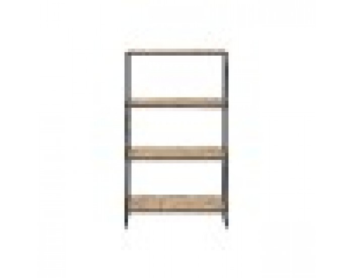 Лавица Home ESPRIT Черен Метал влакно 50 x 25 x 88 cm