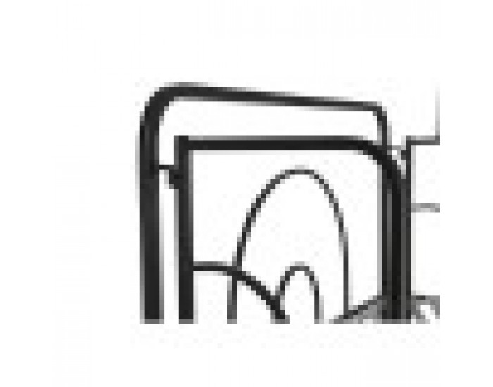 Лавица Home ESPRIT Черен Метал 60 x 27 x 160 cm