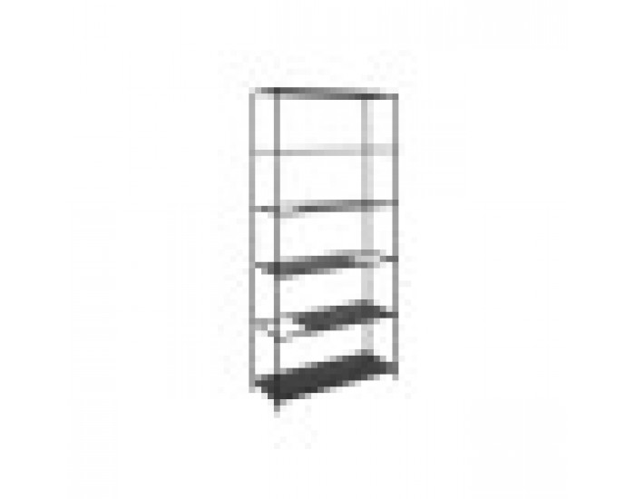 Лавица DKD Home Decor 80 x 30 x 175 cm Черен Метал
