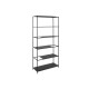 Лавица DKD Home Decor 80 x 30 x 175 cm Черен Метал