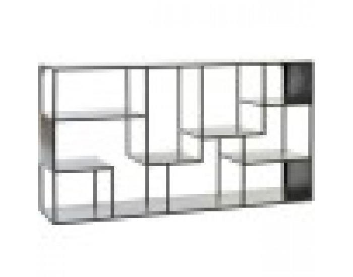 Лавица DKD Home Decor Черен Метал 120 x 20 x 60 cm