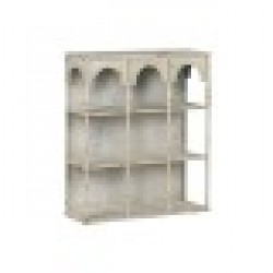 Лавица Home ESPRIT Бял Метал 60 X 20 X 70 cm - Етажерки