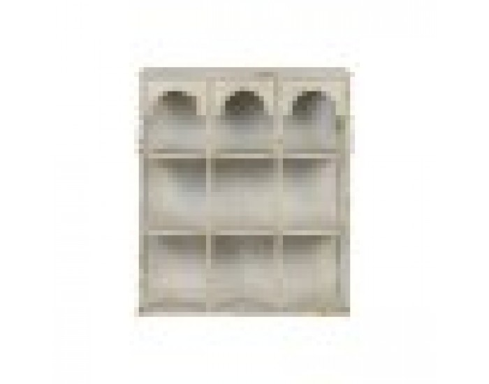 Лавица Home ESPRIT Бял Метал 60 X 20 X 70 cm Лавица Home ESPRIT Бял Метал 60 X 20 X 70 cm