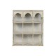 Лавица Home ESPRIT Бял Метал 60 X 20 X 70 cm Лавица Home ESPRIT Бял Метал 60 X 20 X 70 cm