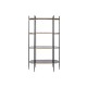 Лавица DKD Home Decor Черен Златен Метал Кристал 103 x 42 x 180 cm