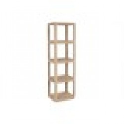 Лавица Home ESPRIT Естествен Дърво манго 45 x 35 x 160 cm - Етажерки