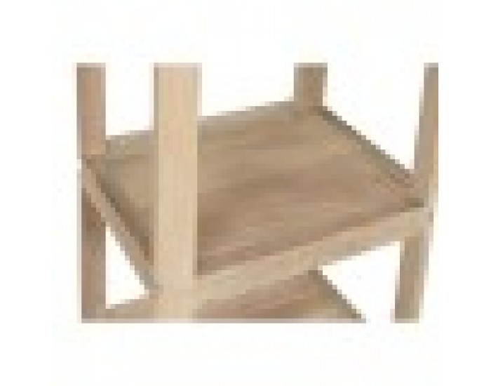 Лавица Home ESPRIT Естествен Дърво манго 45 x 35 x 160 cm