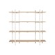 Лавица Home ESPRIT Бял Метал Ела 188 x 42 x 180 cm Лавица Home ESPRIT Бял Метал Ела 188 x 42 x 180 cm