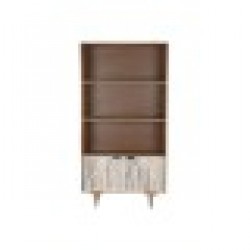 Лавица Home ESPRIT Бял Дърво манго 90 x 35 x 168 cm - Етажерки