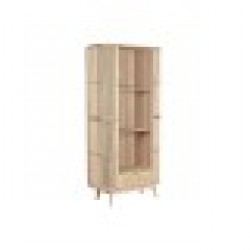 Лавица Home ESPRIT Естествен Pатан Ела 88 x 36 x 180 cm - Етажерки