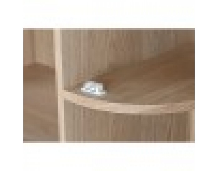 Лавица Home ESPRIT Естествен Pатан Ела 88 x 36 x 180 cm