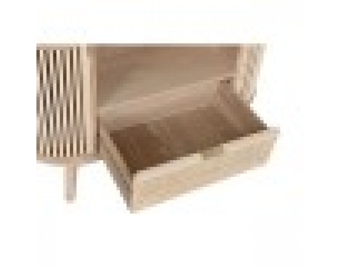 Лавица Home ESPRIT Естествен Pатан Ела 88 x 36 x 180 cm