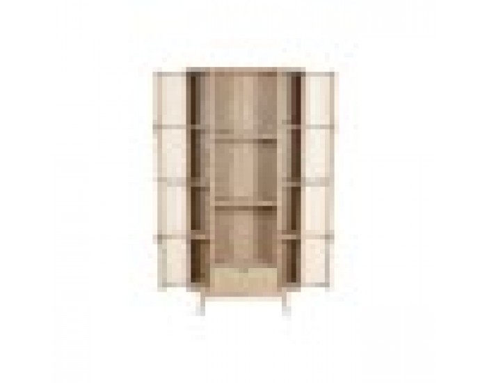 Лавица Home ESPRIT Естествен Pатан Ела 88 x 36 x 180 cm