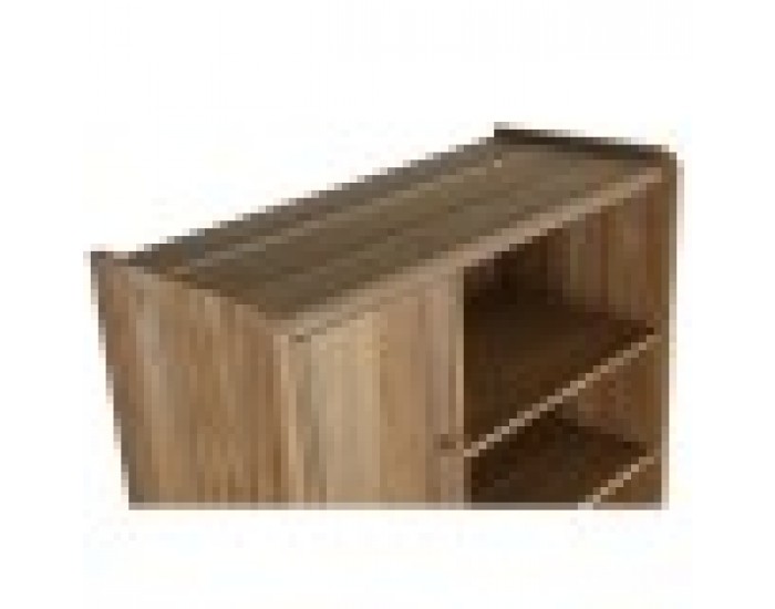 Лавица Home ESPRIT Естествен Aкациево дърво Дървен MDF 70 x 30 x 180 cm