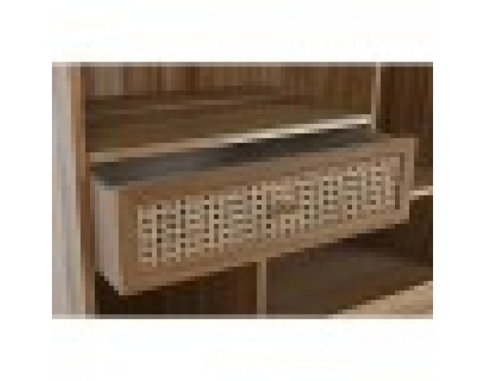 Лавица Home ESPRIT Естествен Aкациево дърво Дървен MDF 70 x 30 x 180 cm