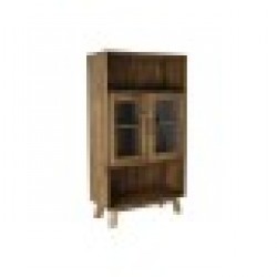 Лавица DKD Home Decor Кристал Естествен Рециклирано дърво 4 Рафтове (90 x 40 x 160 cm) - Етажерки