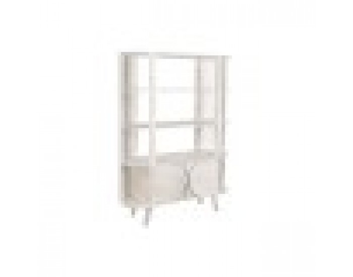Лавица DKD Home Decor Бял Дърво манго 116 x 40 x 160 cm (1)