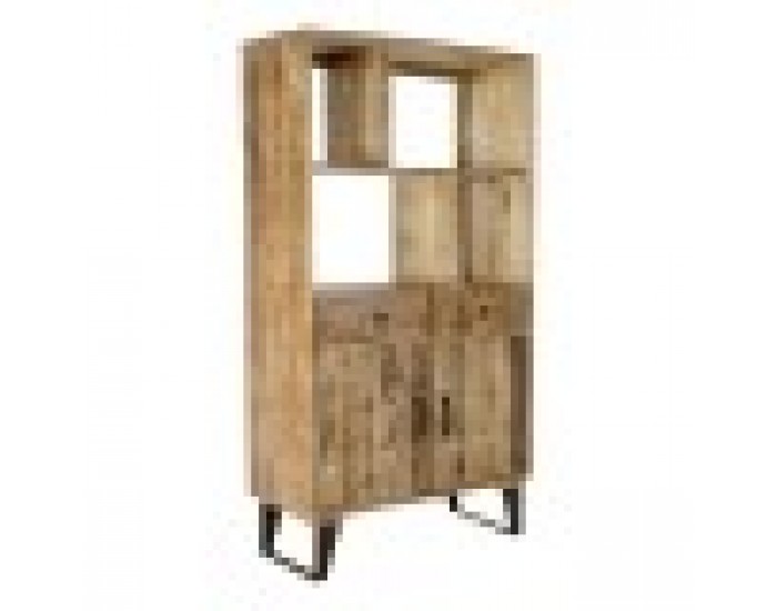Лавица DKD Home Decor Метал Дърво манго (95 x 40 x 170 cm)