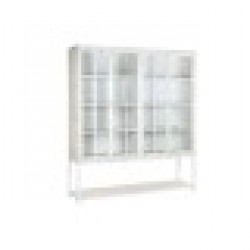 Лавица DKD Home Decor Бял Черен Метал Дърво манго 170 x 45 x 200 cm - Етажерки