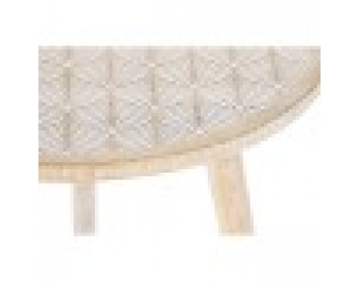 Помощна маса DKD Home Decor Кафяв Дърво манго (50,5 x 50,5 x 47,5 cm)