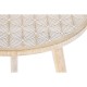 Помощна маса DKD Home Decor Кафяв Дърво манго (50,5 x 50,5 x 47,5 cm)
