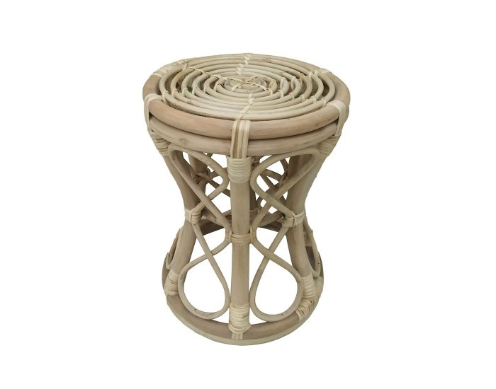 Помощна маса DKD Home Decor Естествен Pатан Тропически (30 x 30 x 40 cm) Помощна маса DKD Home Decor Естествен Pатан Тропически (30 x 30 x 40 cm)