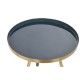 Комплект от 2 маси Home ESPRIT Син Златен 41 x 41 x 51 cm Комплект от 2 маси Home ESPRIT Син Златен 41 x 41 x 51 cm