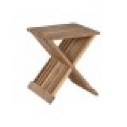 Помощна маса Home ESPRIT Естествен Тик 40 x 35 x 45 cm - Холни маси