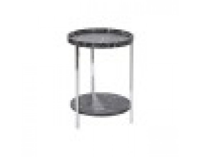Помощна маса DKD Home Decor Черен Дървен MDF 40 x 40 x 53 cm Помощна маса DKD Home Decor Черен Дървен MDF 40 x 40 x 53 cm
