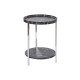 Помощна маса DKD Home Decor Черен Дървен MDF 40 x 40 x 53 cm Помощна маса DKD Home Decor Черен Дървен MDF 40 x 40 x 53 cm