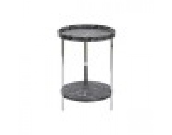 Помощна маса DKD Home Decor Черен Дървен MDF 40 x 40 x 53 cm Помощна маса DKD Home Decor Черен Дървен MDF 40 x 40 x 53 cm