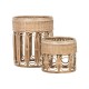 Помощна маса Home ESPRIT Естествен 42 x 42 x 47 cm Помощна маса Home ESPRIT Естествен 42 x 42 x 47 cm