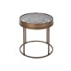 Помощна масичка Home ESPRIT Черен Златен Метал Кристал 48 x 48 x 51 cm Помощна масичка Home ESPRIT Черен Златен Метал Кристал 48 x 48 x 51 cm