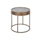 Помощна масичка Home ESPRIT Черен Златен Метал Кристал 48 x 48 x 51 cm Помощна масичка Home ESPRIT Черен Златен Метал Кристал 48 x 48 x 51 cm