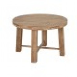 Помощна масичка Home ESPRIT Кафяв Ела Дървен MDF 80 x 80 x 53,5 cm - Холни маси