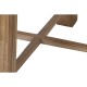 Помощна масичка Home ESPRIT Кафяв Ела Дървен MDF 80 x 80 x 53,5 cm Помощна масичка Home ESPRIT Кафяв Ела Дървен MDF 80 x 80 x 53,5 cm