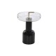 Помощна маса DKD Home Decor Кристал Черен Прозрачен Желязо 41 x 41 x 57 cm Помощна маса DKD Home Decor Кристал Черен Прозрачен Желязо 41 x 41 x 57 cm