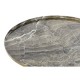 Помощна маса DKD Home Decor, Кафяв Алуминий, Мрамор, 51 x 51 x 51 cm Помощна маса DKD Home Decor, Кафяв Алуминий, Мрамор, 51 x 51 x 51 cm