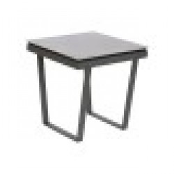 Помощна маса Home ESPRIT Сив Метал 51 x 51 x 53 cm - Холни маси