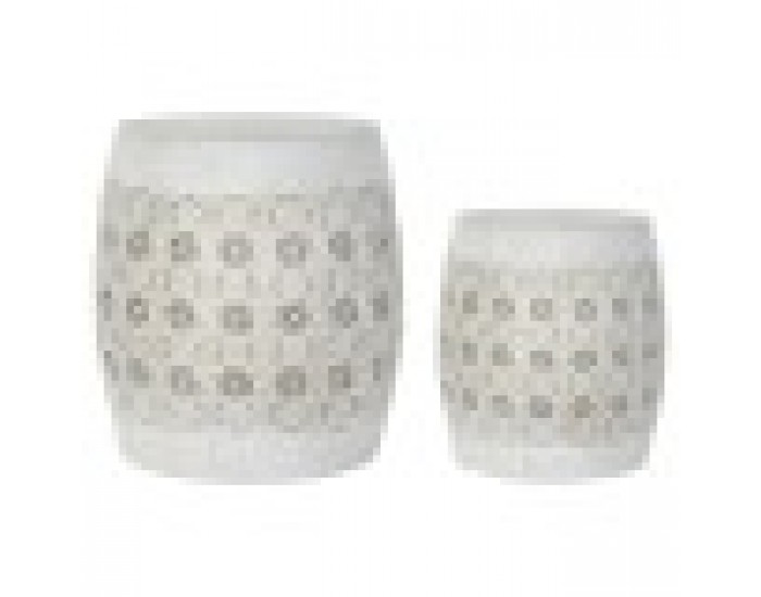 Помощна маса DKD Home Decor Метал (2 pcs) (40 x 40 x 42 cm) (30 x 30 x 34 cm) Помощна маса DKD Home Decor Метал (2 pcs) (40 x 40 x 42 cm) (30 x 30 x 34 cm)