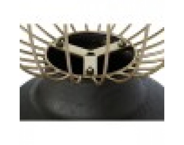 Помощна маса DKD Home Decor 43,5 x 43,5 x 63,5 cm Ела Метал