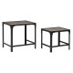 Комплект от 2 маси Home ESPRIT Естествен 48 x 36 x 45 cm Комплект от 2 маси Home ESPRIT Естествен 48 x 36 x 45 cm